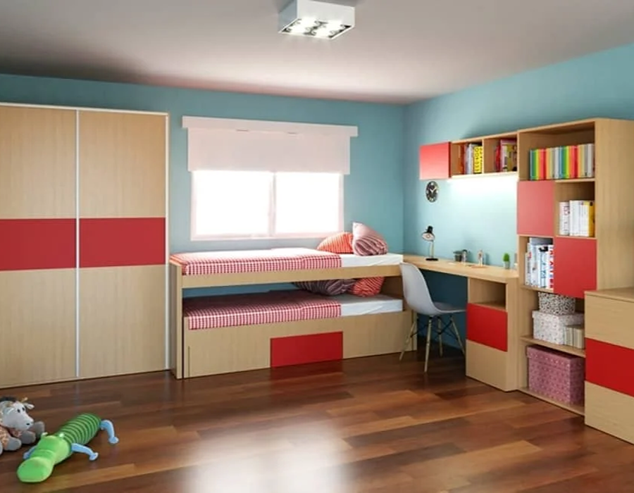 Mobiliario de dormitorio realizado por Dádamo Muebles