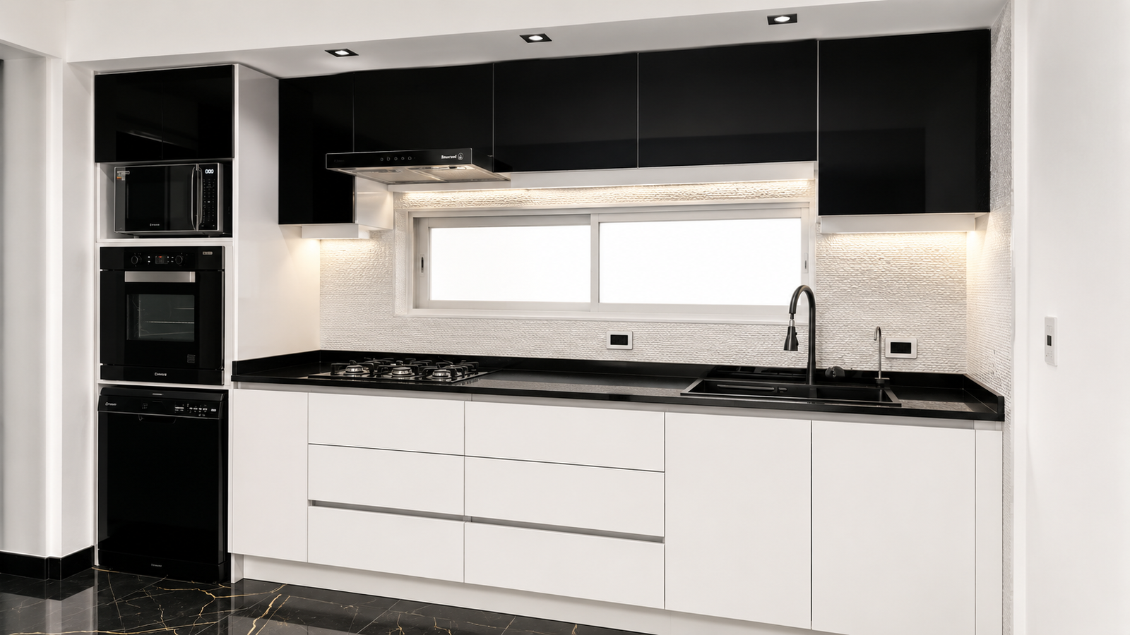 Cocina diseñada y fabricada a medida por Dádamo Muebles