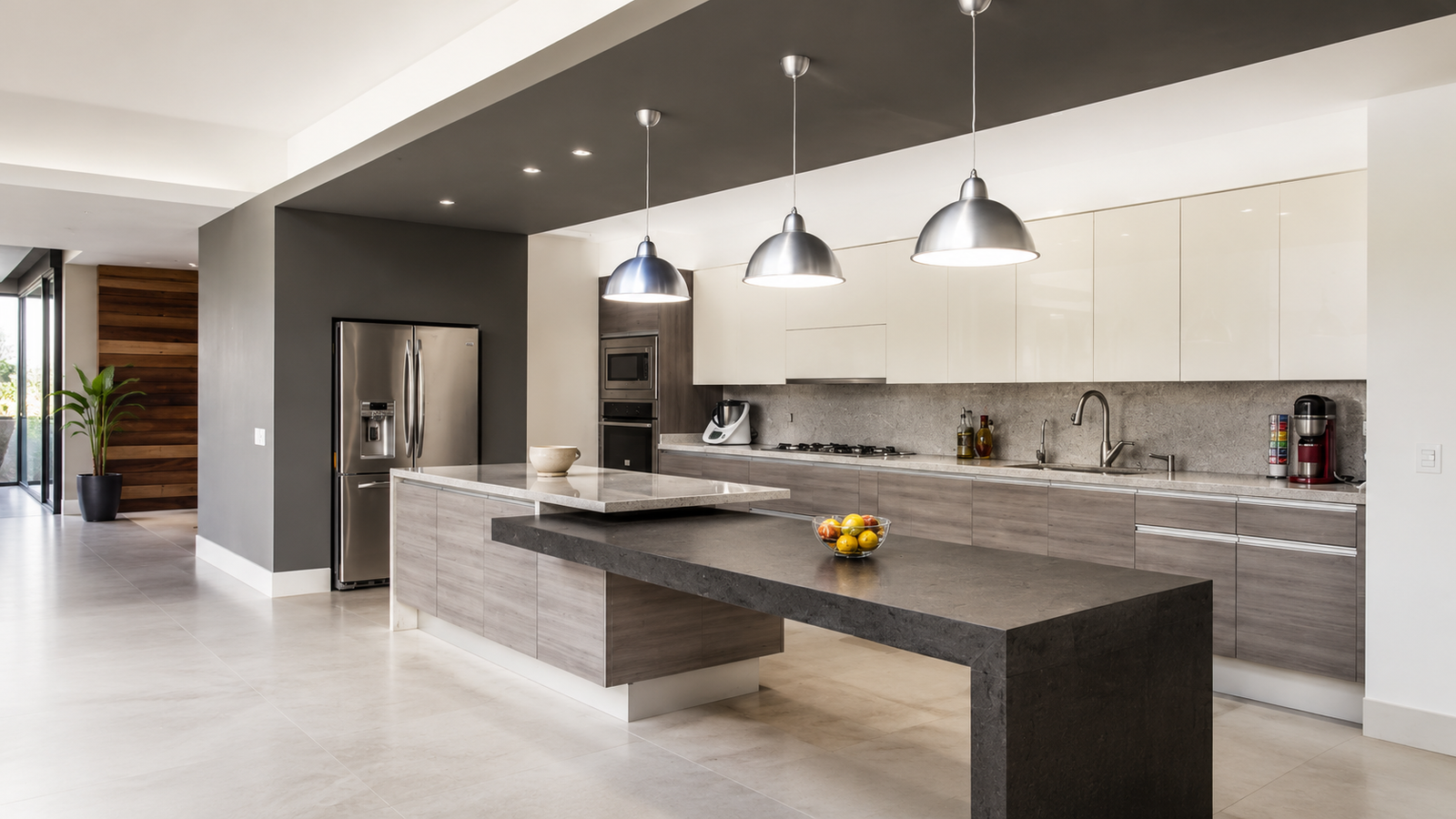 Cocina a medida fabricada e instalada por Dádamo Muebles en Rosario